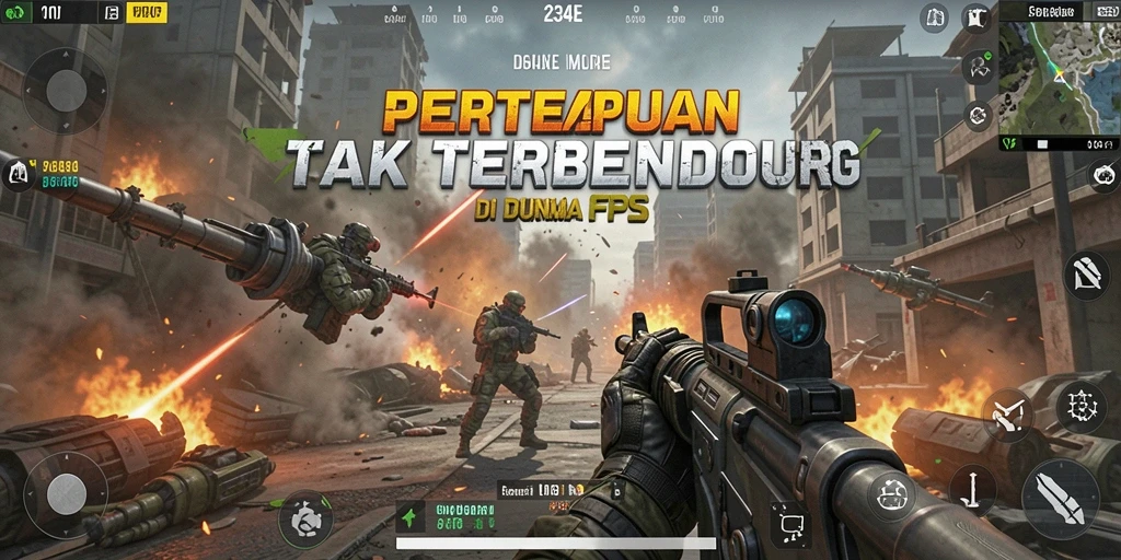 Gameplay intens dari 234E dengan aksi tembak-menembak yang mendebarkan.