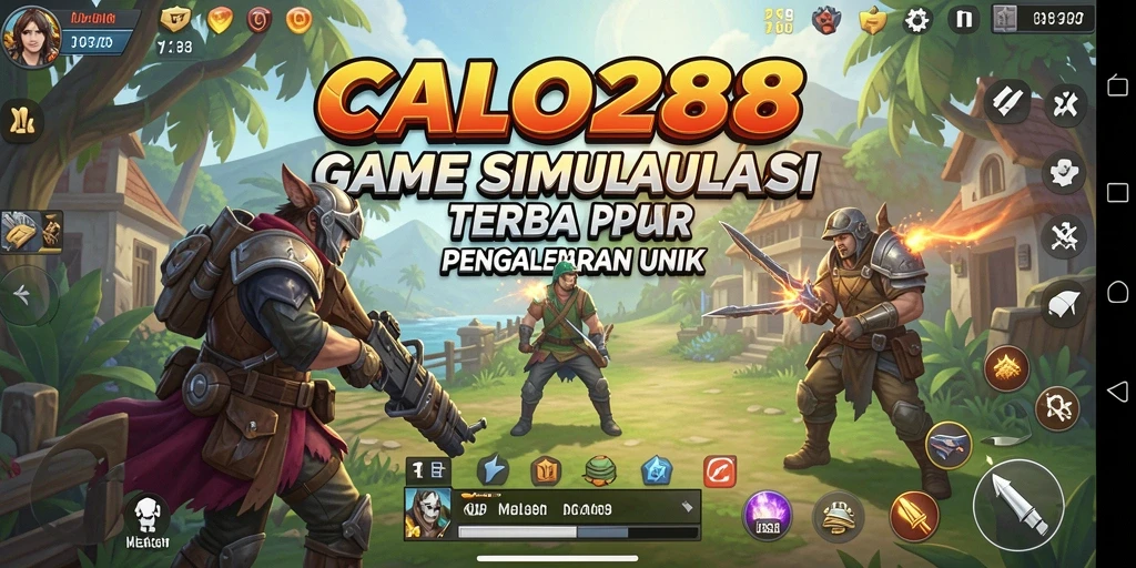 Screenshot CALO288 menampilkan pengalaman gameplay mendalam dalam simulasi.
