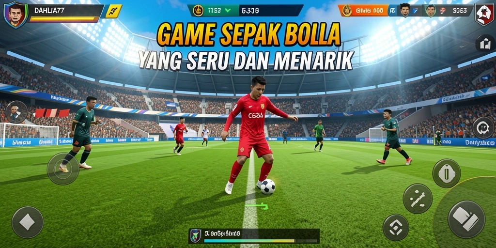 Gameplay seru dalam DAHLIA77 dengan grafis nyata.