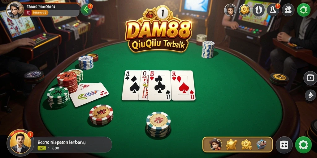 Tangkapan layar gameplay QiuQiu yang seru dan menegangkan.