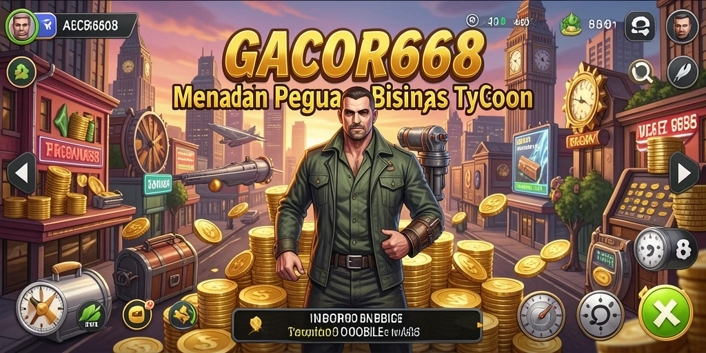 Tampilan gameplay GACOR668 yang seru dan interaktif.