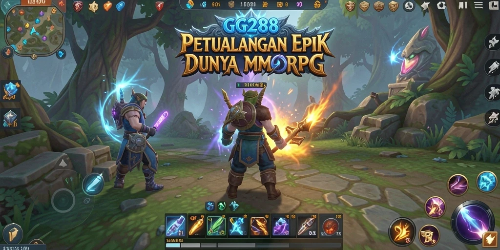 Screenshot menampilkan gameplay mendebarkan dan interaksi pemain di GG288.