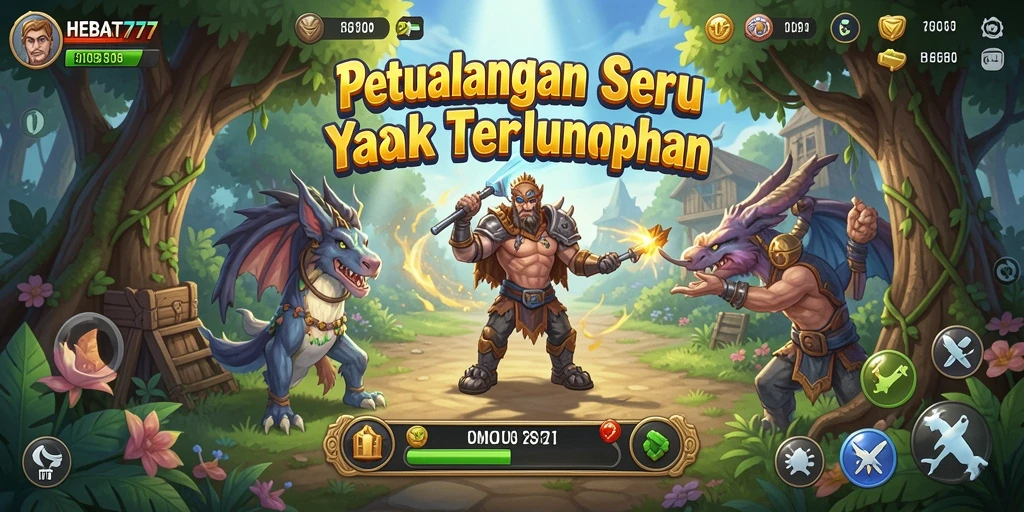 Gameplay seru di HEBAT777 dengan petualangan menantang.