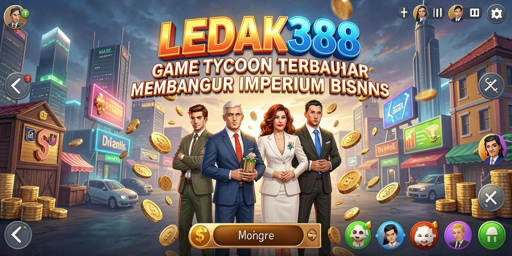 Tampilan gameplay LEDAK388 yang mendebarkan dan penuh strategi.