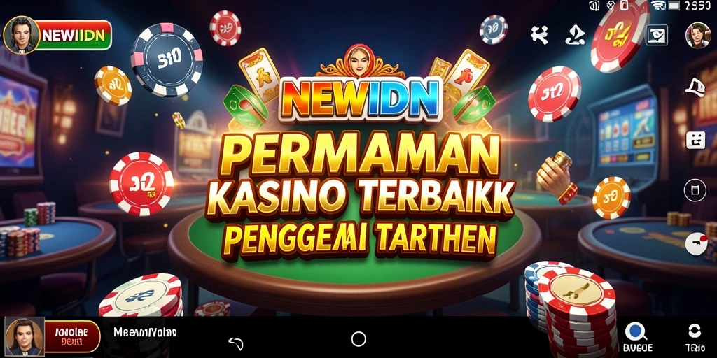 Gameplay Kasino menarik di NEWIDN dengan desain yang menawan.