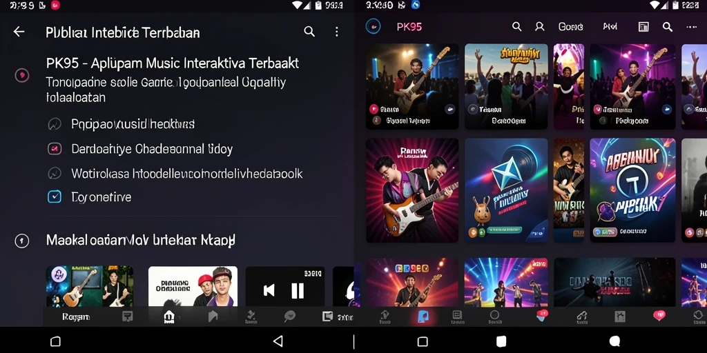 Tampilan gameplay interaktif PK95 yang seru dan menantang.