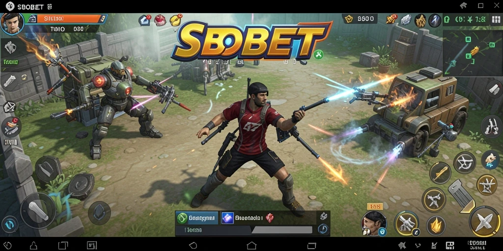 Tampilan gameplay yang menegangkan dan menantang di SBOBET.
