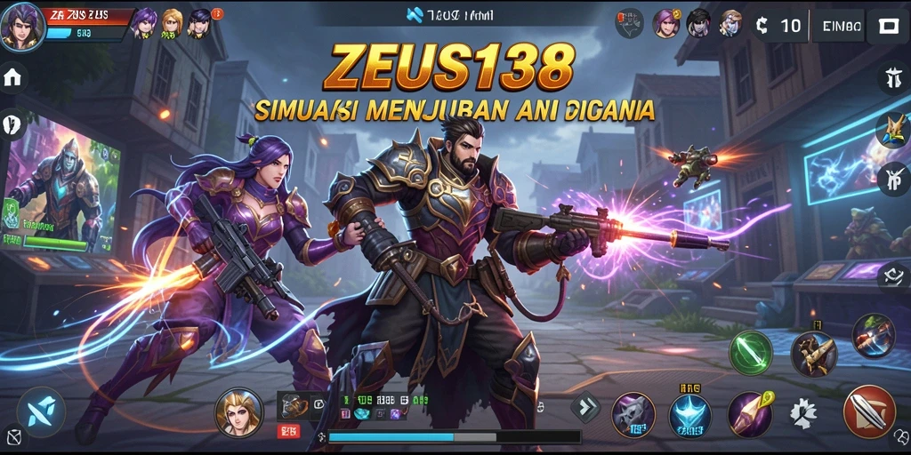 Screenshot ZEUS138 menunjukkan gameplay simulasi yang menarik dan mendetail.