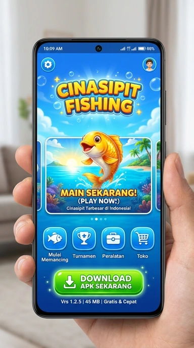 Tampilan antarmuka cinasipit yang ramah pengguna.